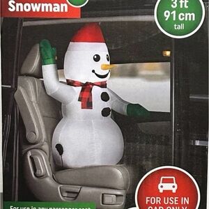 Snowman car buddy